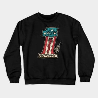 creep thrills #1 Crewneck Sweatshirt